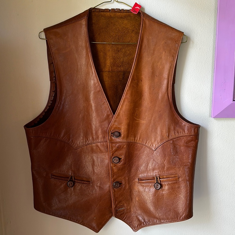 Leather Vest